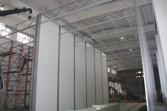 Окрасочно-сушильная камера для локомотивов СПК ГРУПП