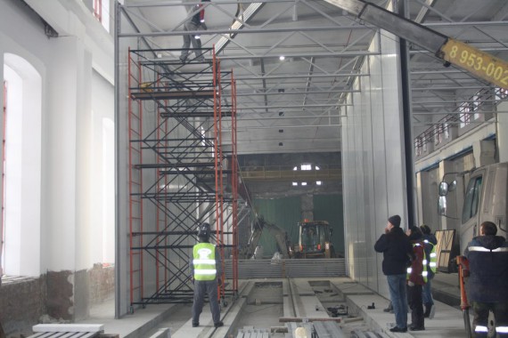 Дробеструйная камера для жд вагонов. Музей РЖД в г. Екатеринбург Дробеструйная камера для жд вагонов SPK GROUP. Музей РЖД в г. Екатеринбург