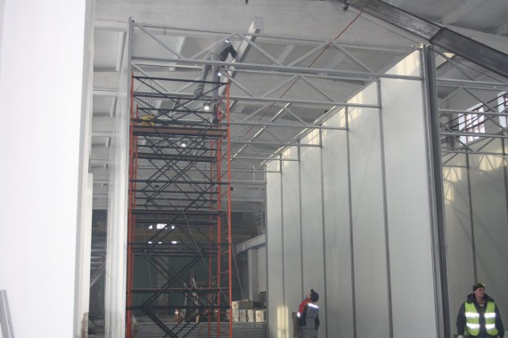 Дробеструйная камера для жд вагонов. Музей РЖД в г. Екатеринбург Дробеструйная камера для жд вагонов SPK GROUP. Музей РЖД в г. Екатеринбург