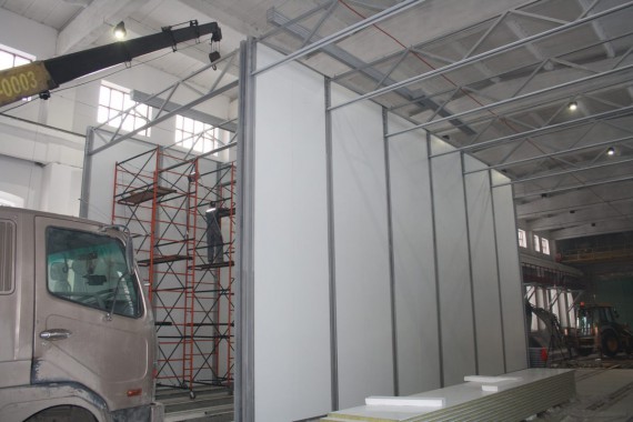 Дробеструйная камера для жд вагонов. Музей РЖД в г. Екатеринбург Дробеструйная камера для жд вагонов SPK GROUP. Музей РЖД в г. Екатеринбург