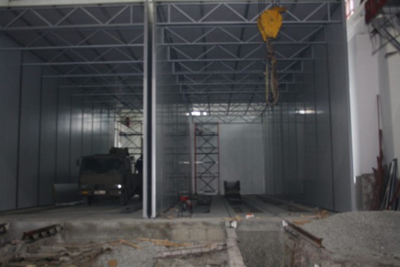 Окрасочно-сушильная камера для локомотивов СПК ГРУПП