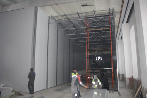 Окрасочно-сушильная камера для локомотивов SPK GROUP 