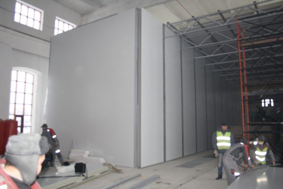 Окрасочно-сушильная камера для локомотивов СПК ГРУПП