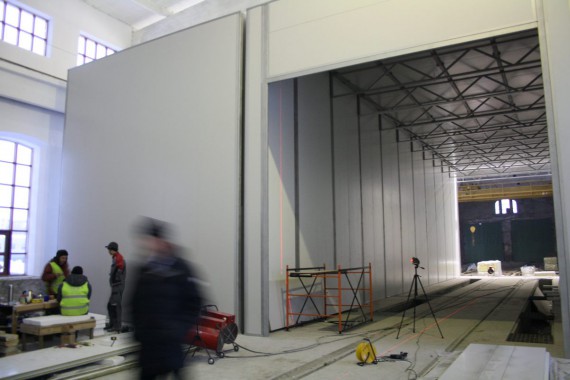 Окрасочно-сушильная камера для локомотивов СПК ГРУПП