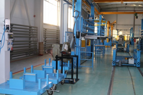 Технологическая линия на Заводе по производству дизельных двигателей GEVO от SPK GROUP