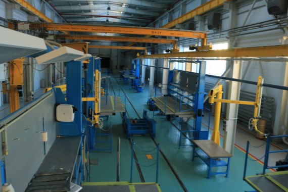 Технологическая линия на Заводе по производству дизельных двигателей GEVO от SPK GROUP