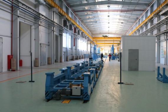 Технологическая линия на Заводе по производству дизельных двигателей GEVO от SPK GROUP