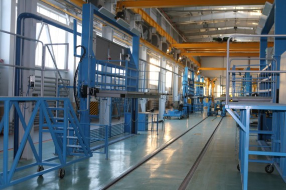 Технологическая линия на Заводе по производству дизельных двигателей GEVO от SPK GROUP