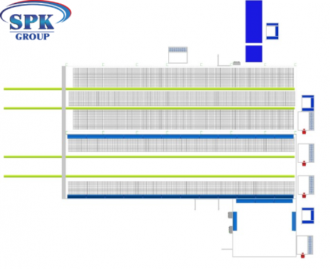 Комплекс подготовки и окраски металлоконструкций SPK-18.5.5 ОСК DB SPK GROUP