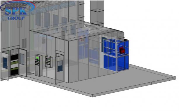 Комплекс подготовки и окраски металлоконструкций SPK-18.5.5 ОСК DB SPK GROUP