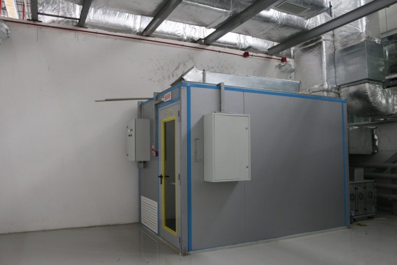 Камера хранения для красок. Астана (Казахстан). 