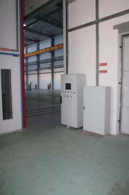 Обитаемая моечная камера SPK GROUP. Завод по производству дизельных двигателей GEVO