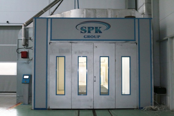 Проходная моечная камера для деталей дизельных двигателей. Завод по производству дизельных двигателей GEVO для локомотивов в Астане (Казахстан) Проходная моечная камера для деталей дизельных двигателей. Завод по производству дизельных двигателей GEVO для локомотивов в Астане (Казахстан)