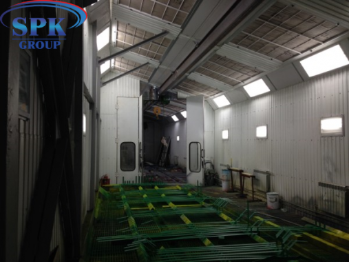 Модернизация покрасочной камеры для сварных металлоконструкций Модернизация покрасочной камеры для сварных металлоконструкций SPK GROUP