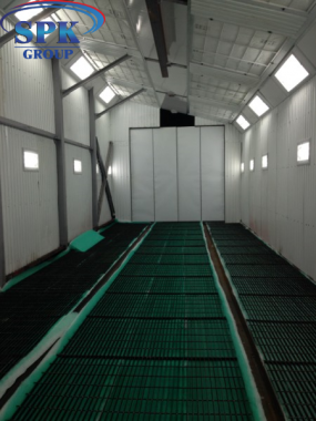 Модернизация покрасочной камеры для сварных металлоконструкций Модернизация покрасочной камеры для сварных металлоконструкций SPK GROUP