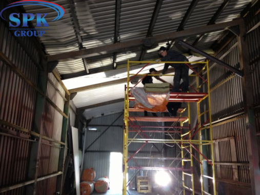 Модернизация покрасочной камеры для сварных металлоконструкций Модернизация покрасочной камеры для сварных металлоконструкций SPK GROUP