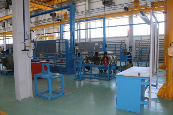 Оснащение технологической линии нестандартным оборудованием на Заводе по производству дизельных двигателей GEVO