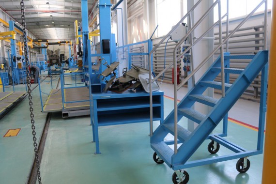 Оснащение технологической линии нестандартным оборудованием на Заводе по производству дизельных двигателей GEVO