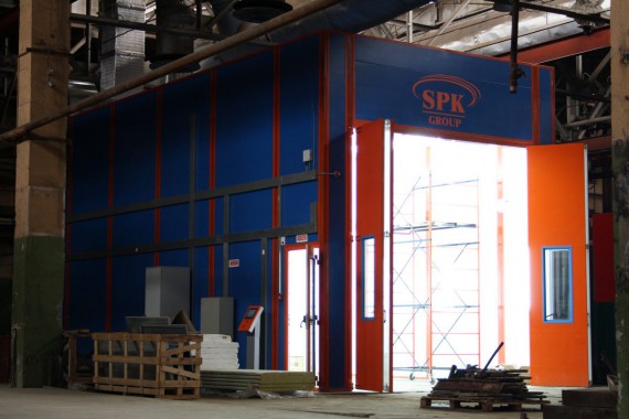 Окрасочно-сушильная камера для вилочных погрузчиков и металлоконструкций (Невьянский Машиностроительный Завод, г. Невьянск, Свердловская область) Окрасочно-сушильная камера для вилочных погрузчиков и металлоконструкций (Невьянский Машиностроительный Завод, г. Невьянск, Свердловская область)