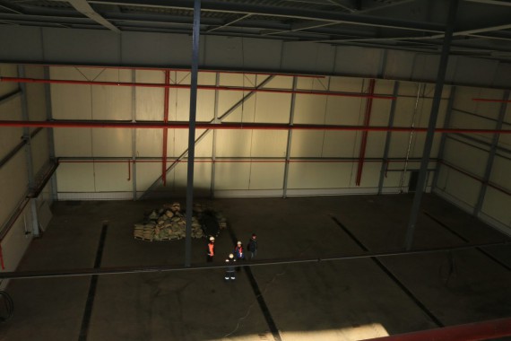 Покрасочно-сушильная камера для самолетов Airbus в Авиационно-техническом центре Покрасочно-сушильная камера SPK GROUP для самолетов Airbus в Авиационно-техническом центре