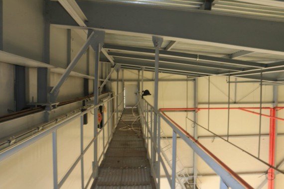 Покрасочно-сушильная камера для самолетов Airbus в Авиационно-техническом центре Покрасочно-сушильная камера SPK GROUP для самолетов Airbus в Авиационно-техническом центре