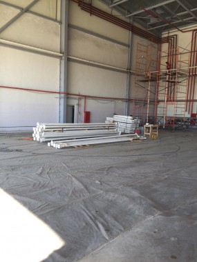 Покрасочно-сушильная камера для самолетов Airbus в Авиационно-техническом центре Покрасочно-сушильная камера SPK GROUP для самолетов Airbus в Авиационно-техническом центре