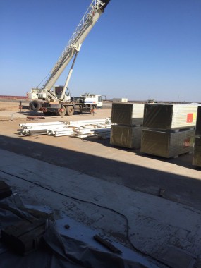 Покрасочно-сушильная камера для самолетов Airbus в Авиационно-техническом центре Покрасочно-сушильная камера SPK GROUP для самолетов Airbus в Авиационно-техническом центре