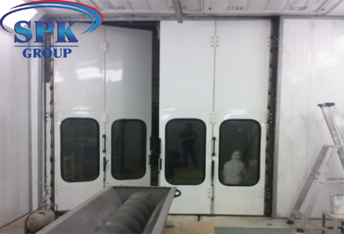 Реконструкция покрасочной камеры для сварных металлоконструкций Реконструкция покрасочной камеры для сварных металлоконструкций SPK GROUP