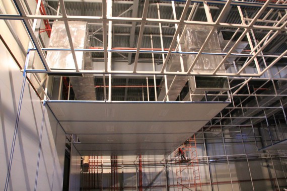 Покрасочно-сушильная камера для самолетов Airbus в Авиационно-техническом центре Покрасочно-сушильная камера SPK GROUP для самолетов Airbus в Авиационно-техническом центре