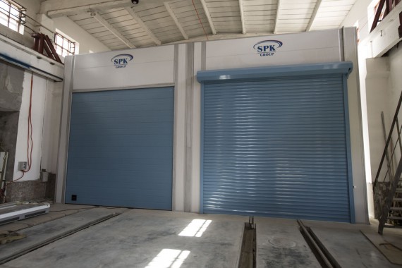 Окрасочно-сушильная камера для локомотивов SPK GROUP 