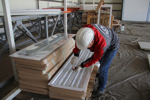 Покрасочно-сушильная камера для самолетов Airbus в Авиационно-техническом центре Покрасочно-сушильная камера SPK GROUP для самолетов Airbus в Авиационно-техническом центре