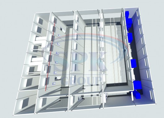 Комплекс для подготовки и покраски нефтяных труб SPK GROUP