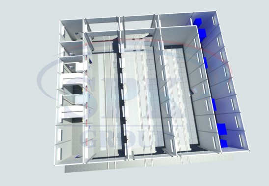 Комплекс для подготовки и покраски нефтяных труб SPK GROUP