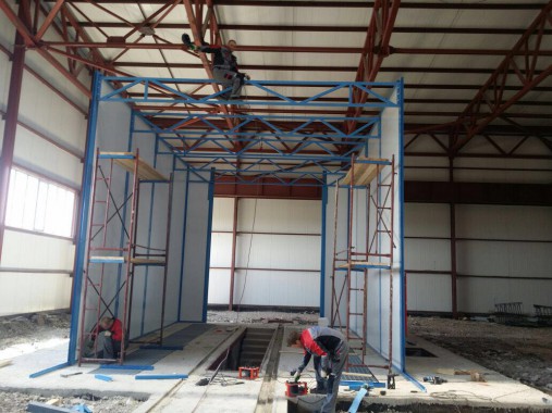 Покрасочно-сушильная камера для сельскохозяйственной техники SPK-10.6.5 Покрасочно-сушильная камера для сельскохозяйственной техники SPK-10.6.5