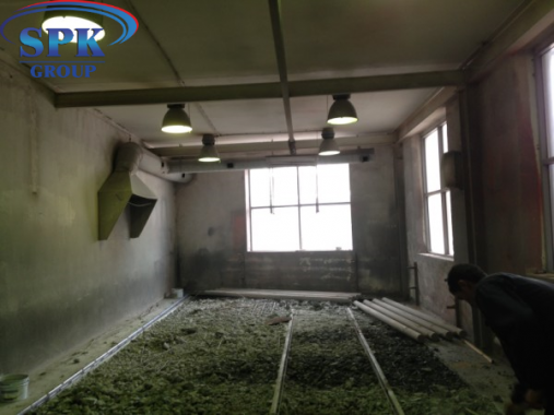 Реконструкция покрасочной камеры для сварных металлоконструкций Реконструкция покрасочной камеры для сварных металлоконструкций SPK GROUP