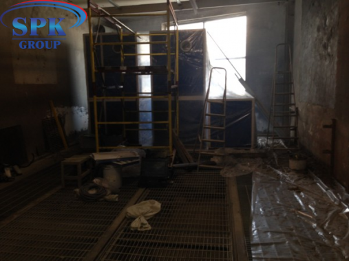 Реконструкция покрасочной камеры для сварных металлоконструкций Реконструкция покрасочной камеры для сварных металлоконструкций SPK GROUP