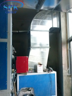 Реконструкция покрасочной камеры для сварных металлоконструкций Реконструкция покрасочной камеры для сварных металлоконструкций SPK GROUP