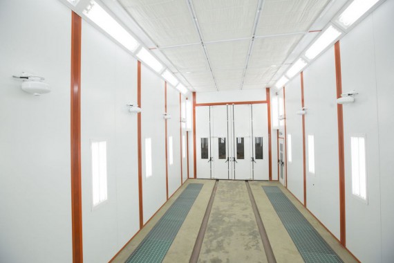 Окрасочно-сушильная камера для вилочных погрузчиков и металлоконструкций (Невьянский Машиностроительный Завод, г. Невьянск, Свердловская область) Окрасочно-сушильная камера для вилочных погрузчиков и металлоконструкций (Невьянский Машиностроительный Завод, г. Невьянск, Свердловская область)