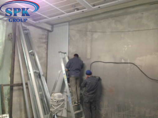 Реконструкция покрасочной камеры для сварных металлоконструкций Реконструкция покрасочной камеры для сварных металлоконструкций SPK GROUP