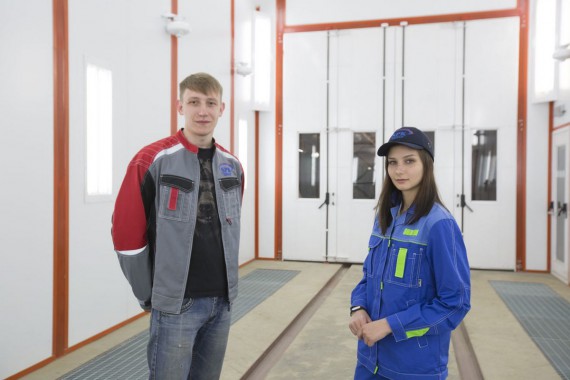 Окрасочно-сушильная камера для вилочных погрузчиков и металлоконструкций (Невьянский Машиностроительный Завод, г. Невьянск, Свердловская область) Окрасочно-сушильная камера для вилочных погрузчиков и металлоконструкций (Невьянский Машиностроительный Завод, г. Невьянск, Свердловская область)