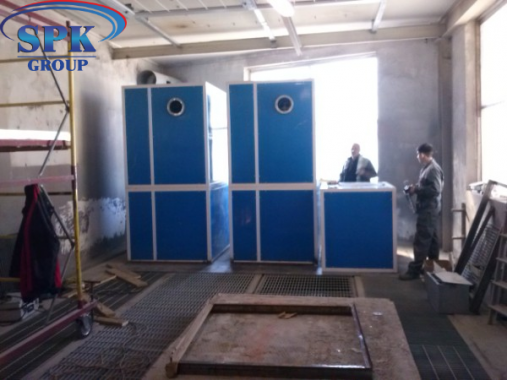 Реконструкция покрасочной камеры для сварных металлоконструкций Реконструкция покрасочной камеры для сварных металлоконструкций SPK GROUP