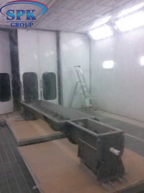 Реконструкция покрасочной камеры для сварных металлоконструкций Реконструкция покрасочной камеры для сварных металлоконструкций SPK GROUP