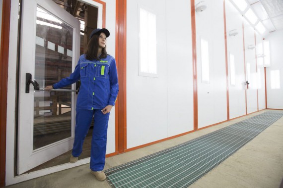 Окрасочно-сушильная камера для вилочных погрузчиков и металлоконструкций (Невьянский Машиностроительный Завод, г. Невьянск, Свердловская область) Окрасочно-сушильная камера для вилочных погрузчиков и металлоконструкций (Невьянский Машиностроительный Завод, г. Невьянск, Свердловская область)