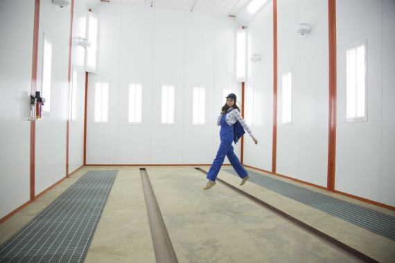 Окрасочно-сушильная камера для вилочных погрузчиков и металлоконструкций (Невьянский Машиностроительный Завод, г. Невьянск, Свердловская область) Окрасочно-сушильная камера для вилочных погрузчиков и металлоконструкций (Невьянский Машиностроительный Завод, г. Невьянск, Свердловская область)