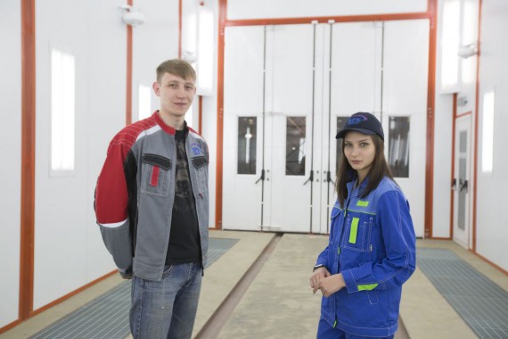 Окрасочно-сушильная камера для вилочных погрузчиков и металлоконструкций (Невьянский Машиностроительный Завод, г. Невьянск, Свердловская область) Окрасочно-сушильная камера для вилочных погрузчиков и металлоконструкций (Невьянский Машиностроительный Завод, г. Невьянск, Свердловская область)