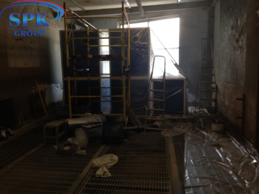 Реконструкция покрасочной камеры для сварных металлоконструкций Реконструкция покрасочной камеры для сварных металлоконструкций SPK GROUP