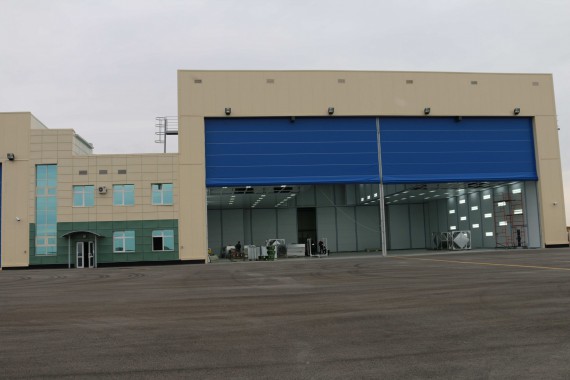 Покрасочно-сушильная камера для самолетов Airbus в Авиационно-техническом центре Покрасочно-сушильная камера SPK GROUP для самолетов Airbus в Авиационно-техническом центре