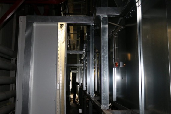 Покрасочно-сушильная камера для самолетов Airbus в Авиационно-техническом центре Покрасочно-сушильная камера SPK GROUP для самолетов Airbus в Авиационно-техническом центре