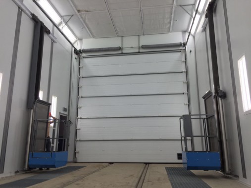 Окрасочно-сушильная камера для локомотивов SPK GROUP 