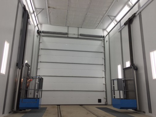 Окрасочно-сушильная камера для локомотивов СПК ГРУПП